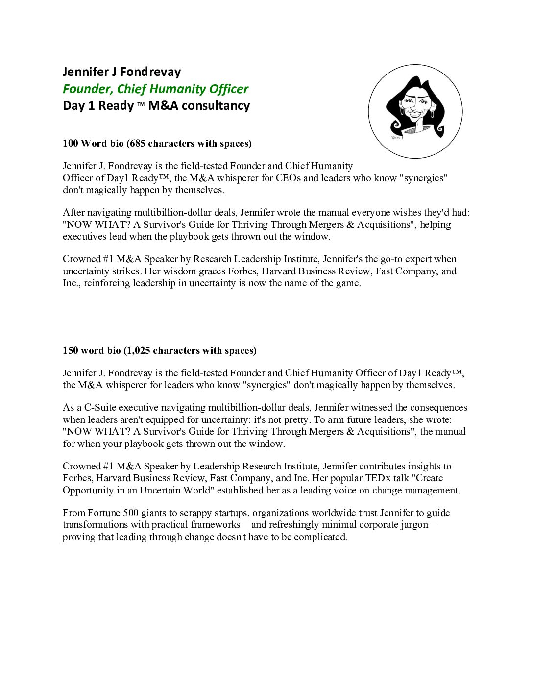 Jennifer J Fondrevay_BIO